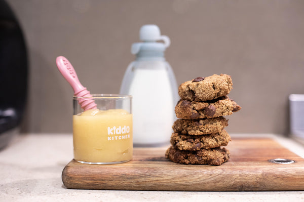 Chocolate chip oat cookies