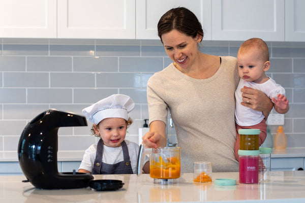 First foods for babies: what to serve at 4, 5, 6 and 7 months