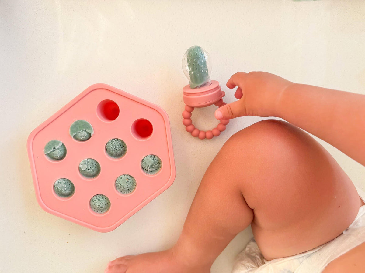 Banana & Spirulina Teething Treats