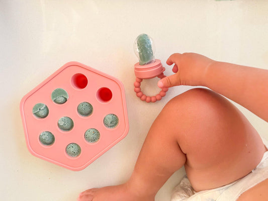 Banana & Spirulina Teething Treats