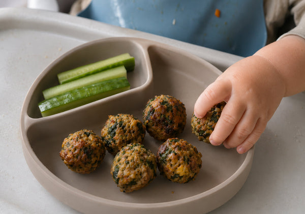 Beef, kale & sweet potato meatballs