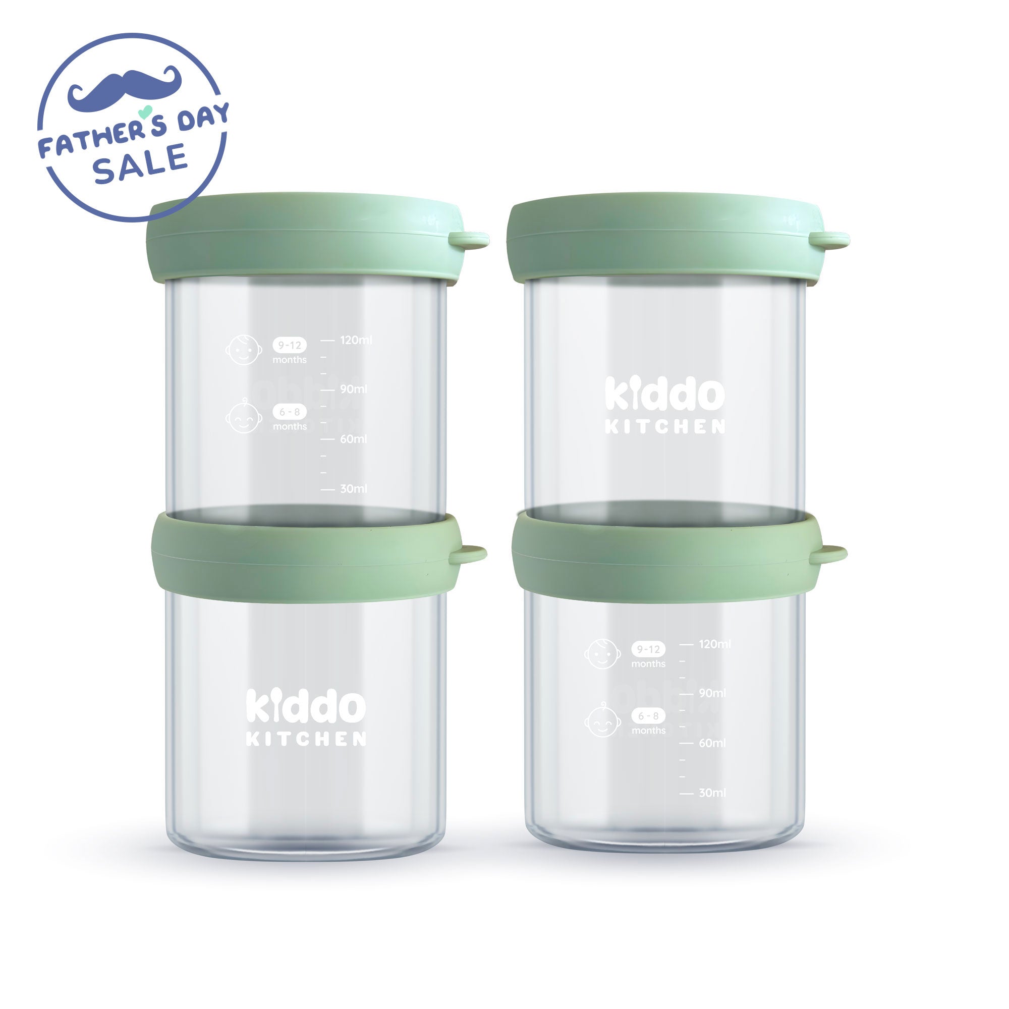 MiniMunch Baby Food Jars