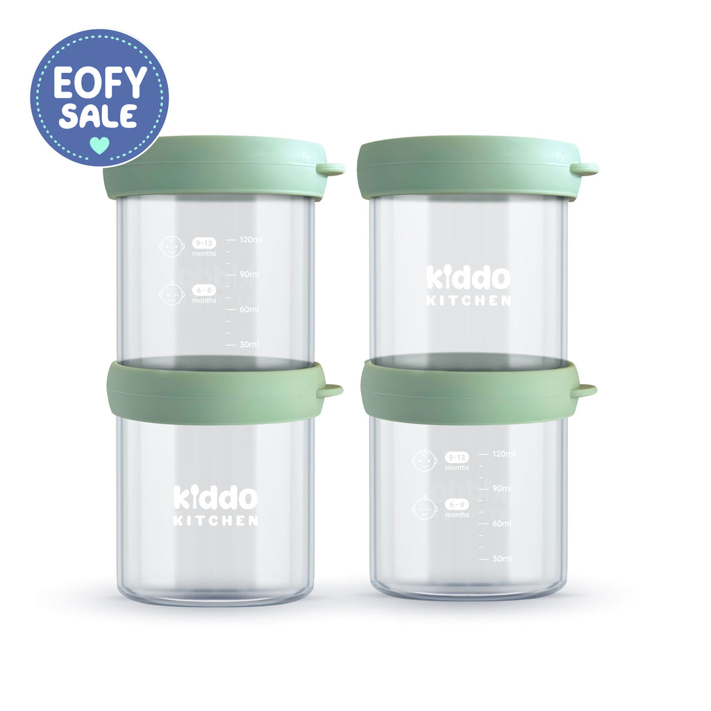 MiniMunch Baby Food Jars