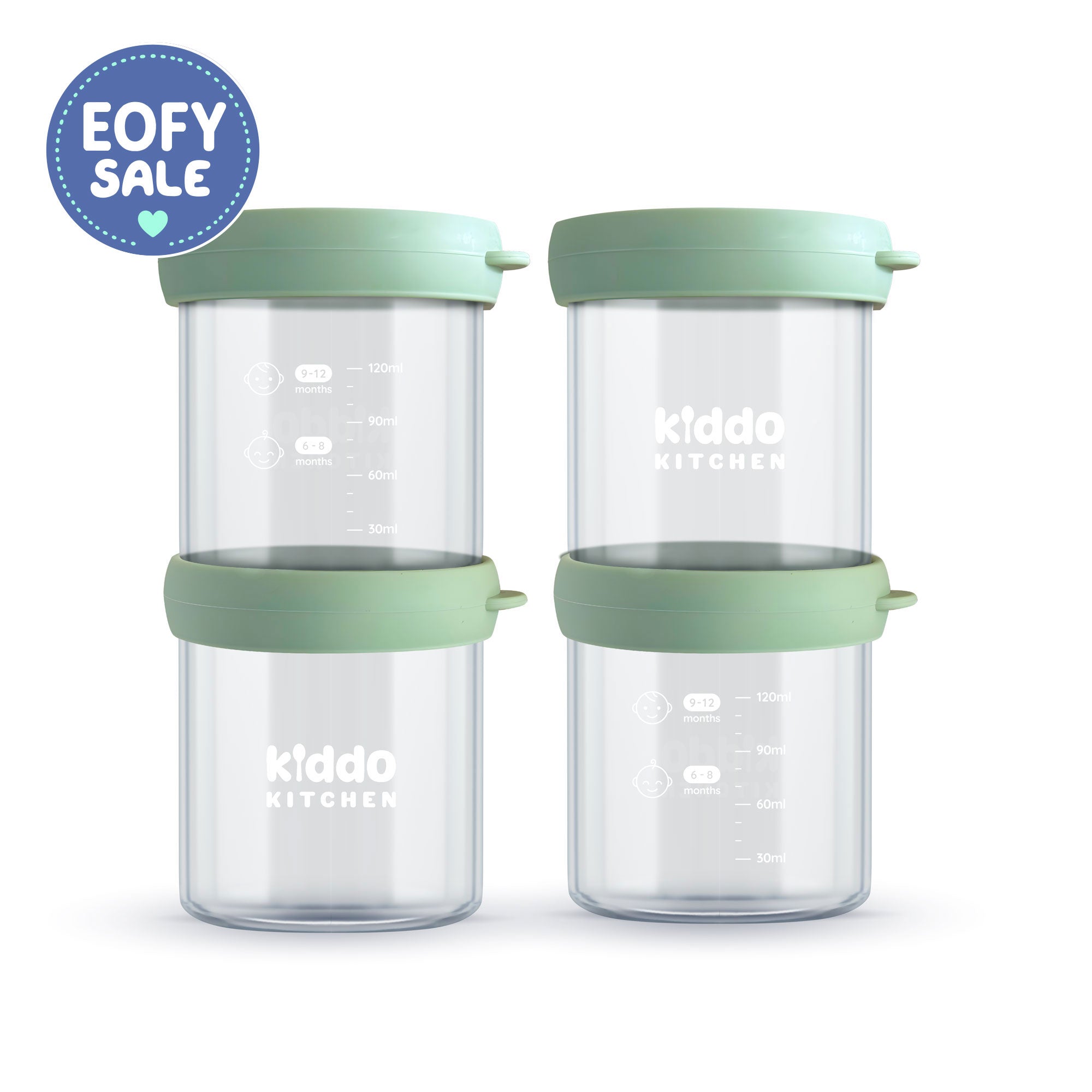 MiniMunch Baby Food Jars