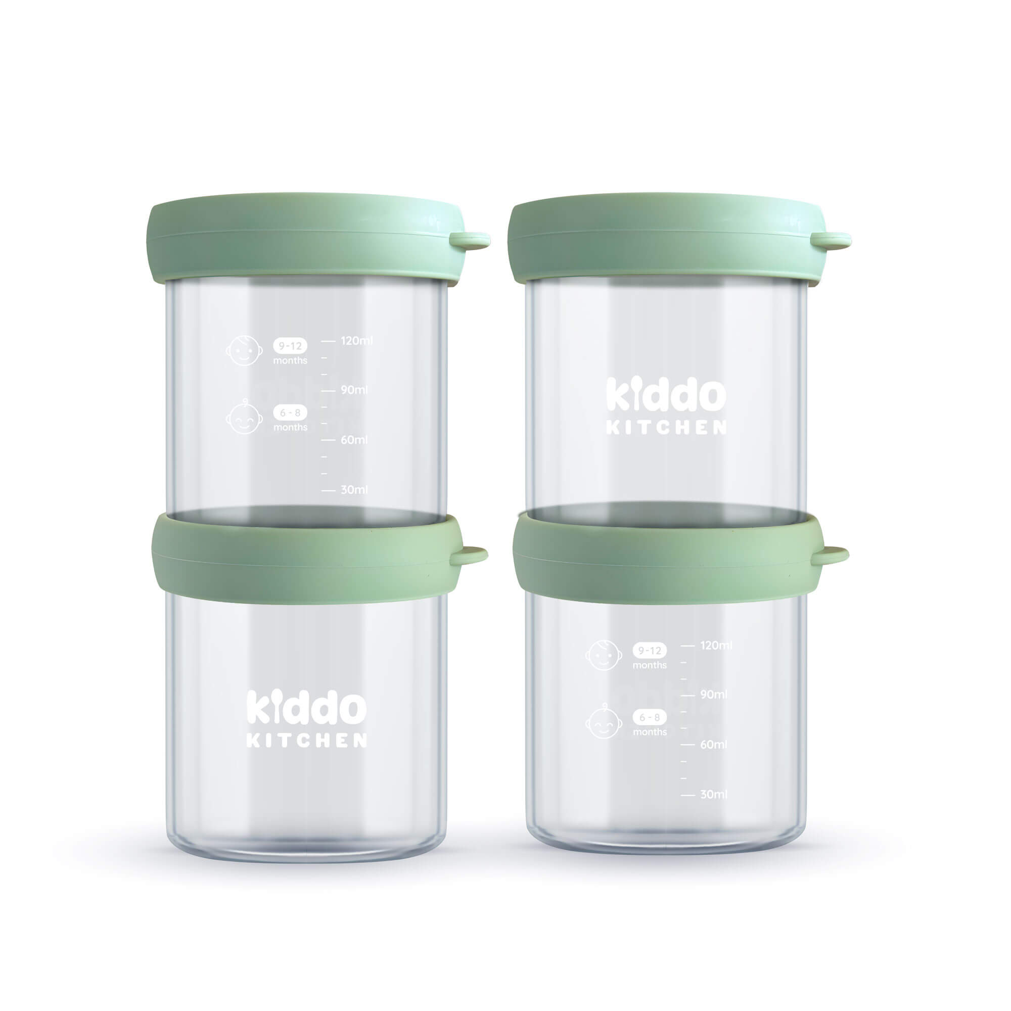 MiniMunch Baby Food Jars