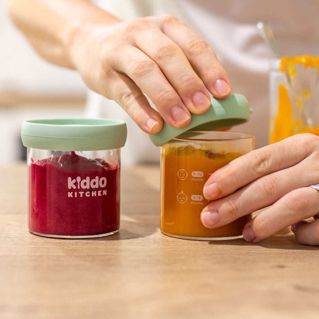 MiniMunch Baby Food Jars