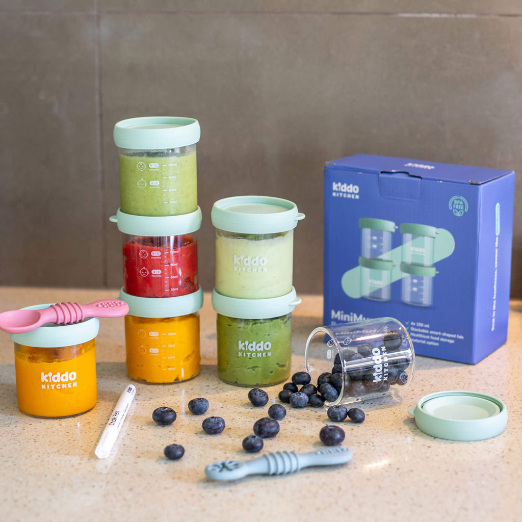 MiniMunch Baby Food Jars