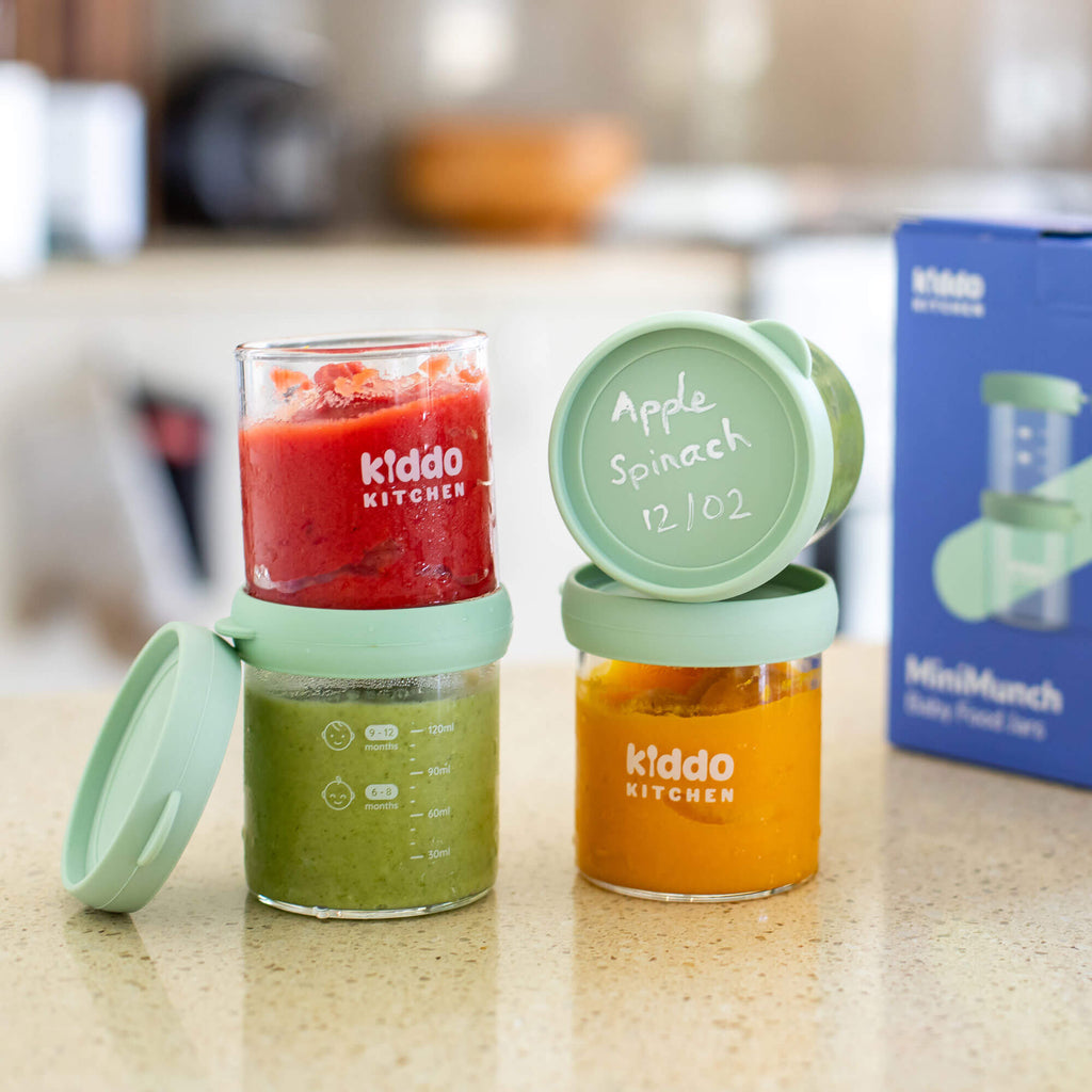 MiniMunch Baby Food Jars