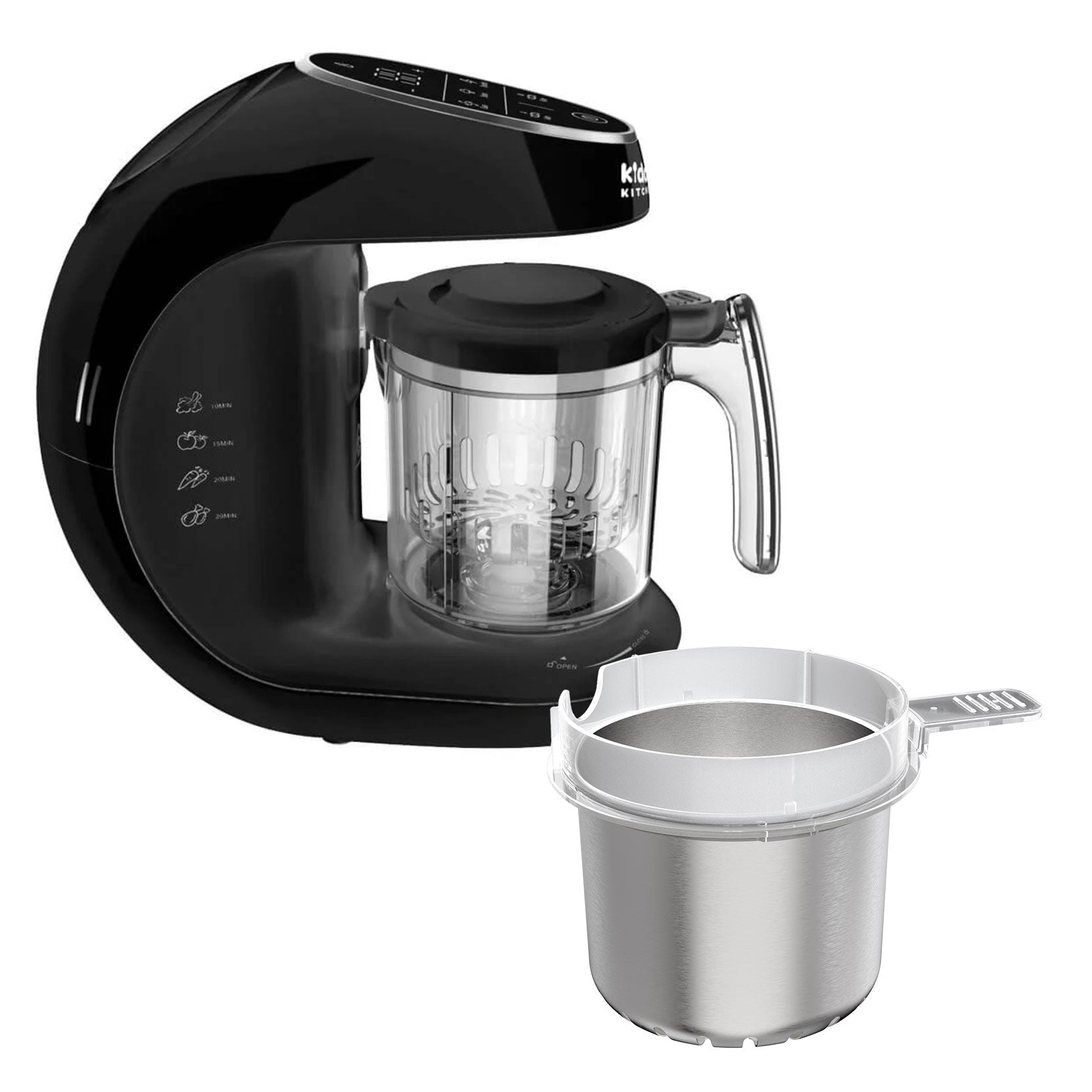 KiddoKook Pro + Stainless Steel Basket